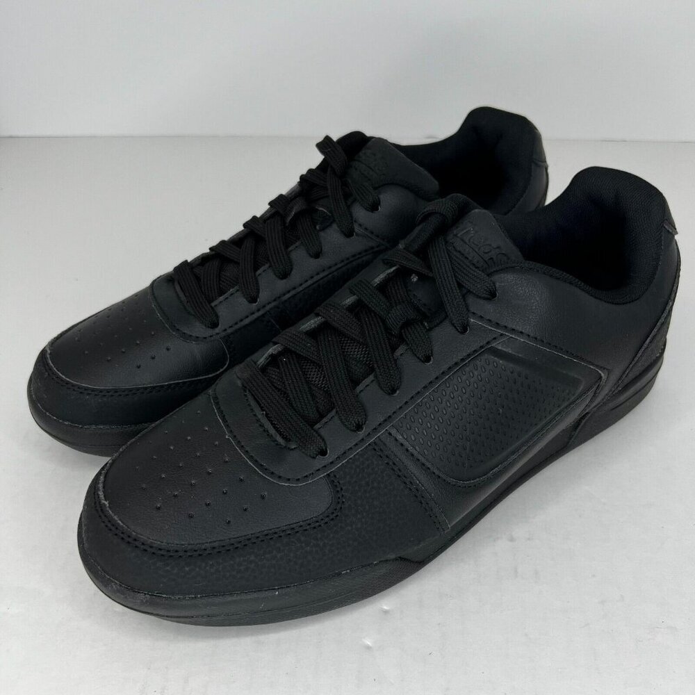Tredsafe Mens MNTS40ES018 Black Leather Lace Up Low Top Size 11 Work Shoes